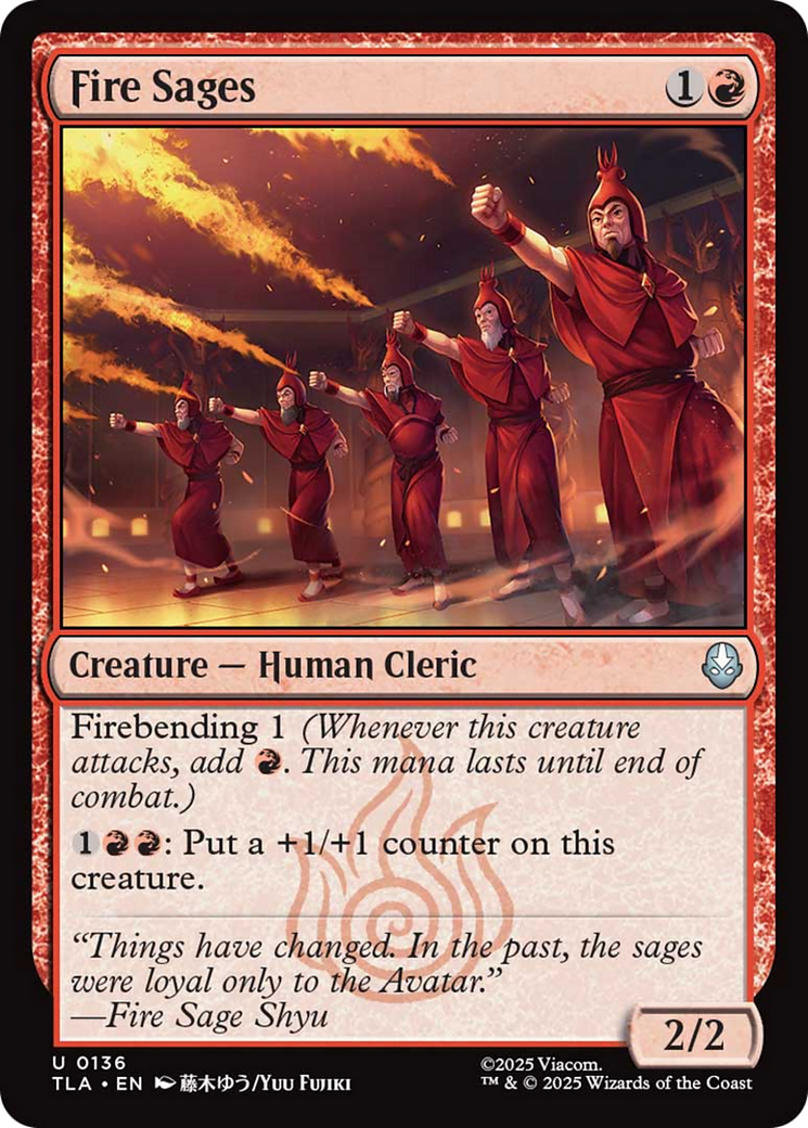 Fire Sages [Avatar: The Last Airbender] | The CG Realm