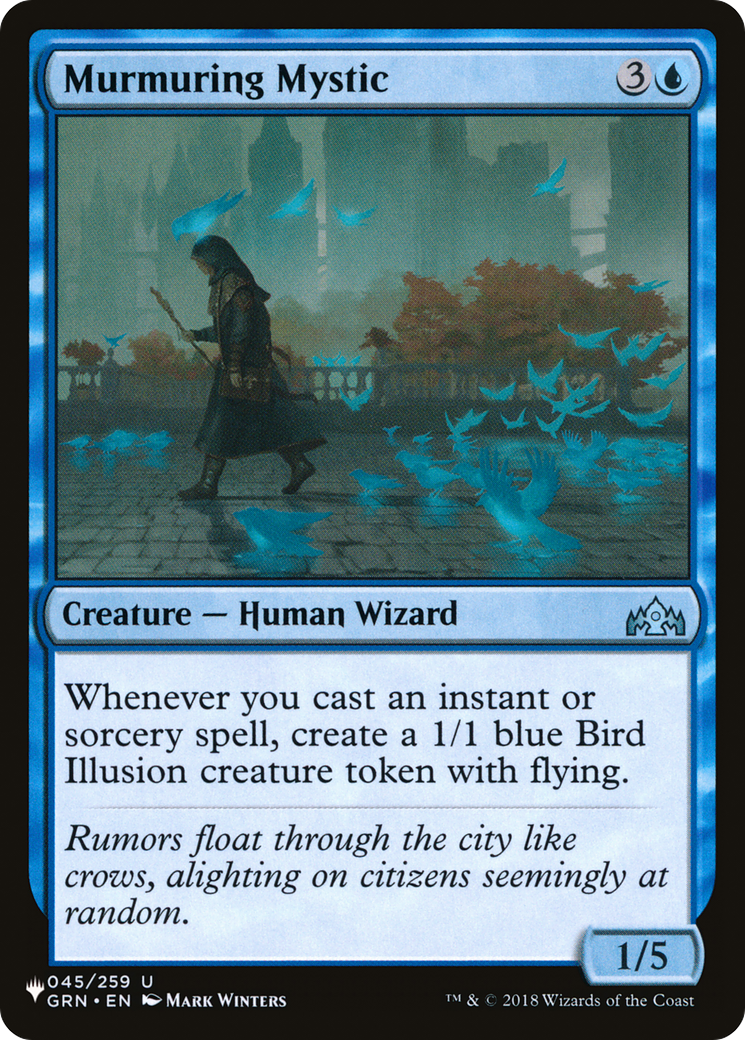 Murmuring Mystic [The List] | The CG Realm