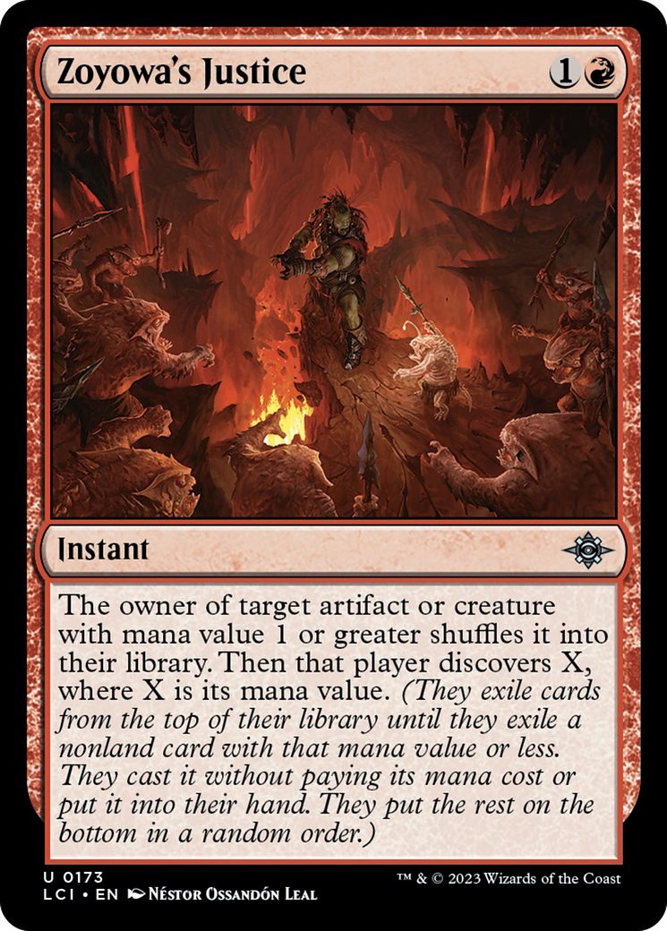 Zoyowa's Justice [The Lost Caverns of Ixalan] | The CG Realm