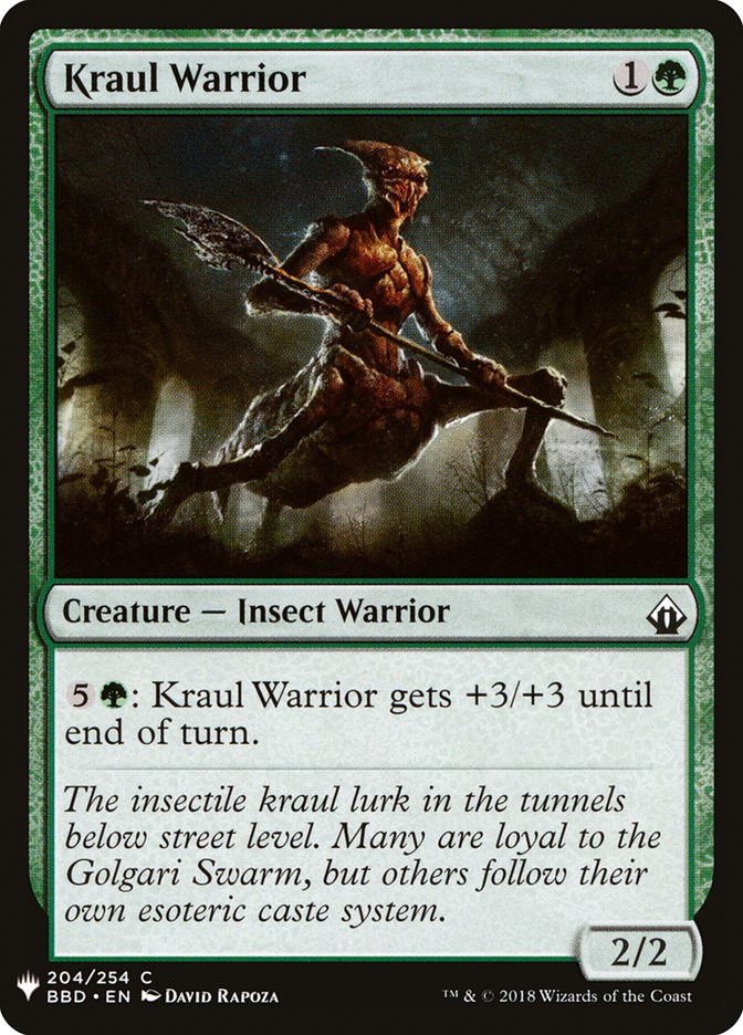 Kraul Warrior [Mystery Booster] | The CG Realm