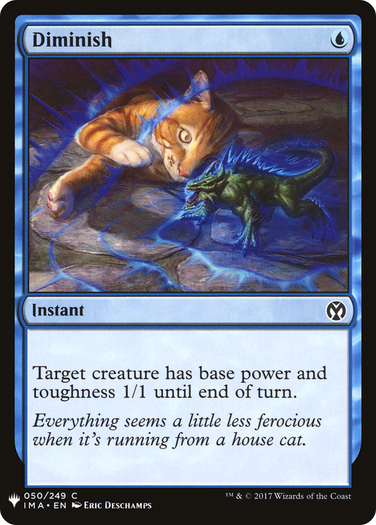 Diminish (LIST-IMA-50) - The List