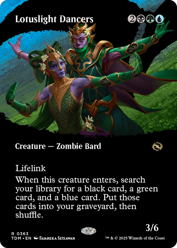 Lotuslight Dancers (Borderless) [Tarkir: Dragonstorm] | The CG Realm