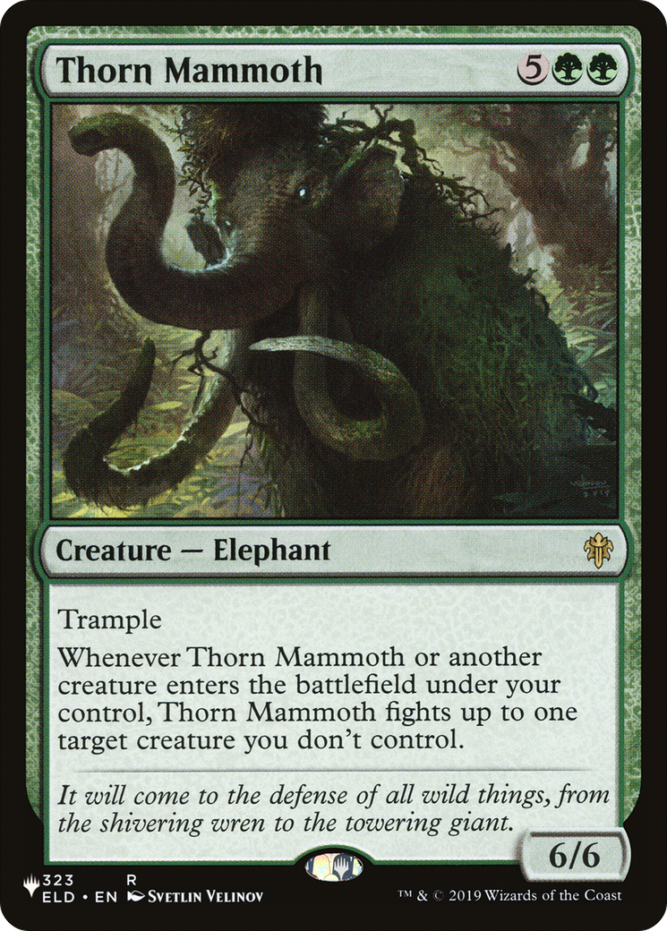 Thorn Mammoth [The List] | The CG Realm