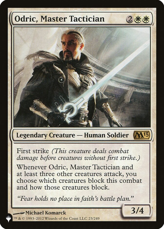 Odric, Master Tactician [The List] | The CG Realm