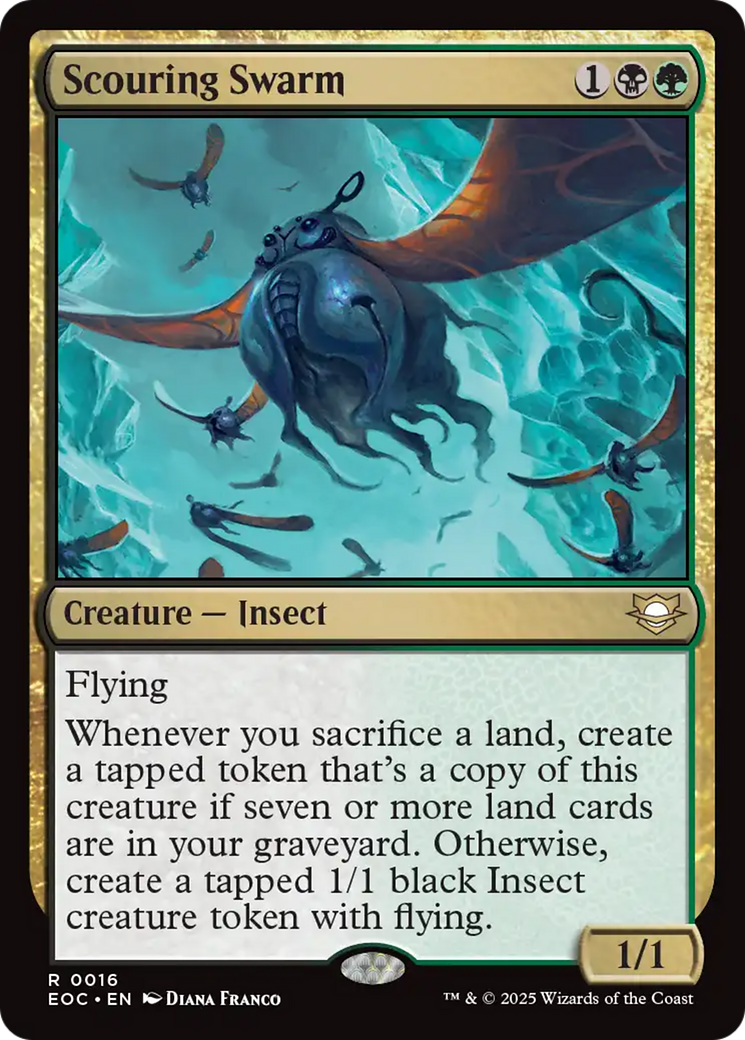 Scouring Swarm [Edge of Eternities Commander] | The CG Realm