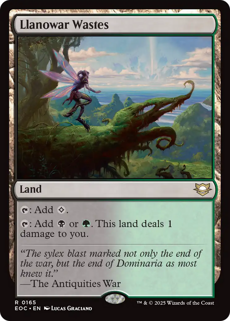 Llanowar Wastes [Edge of Eternities Commander] | The CG Realm