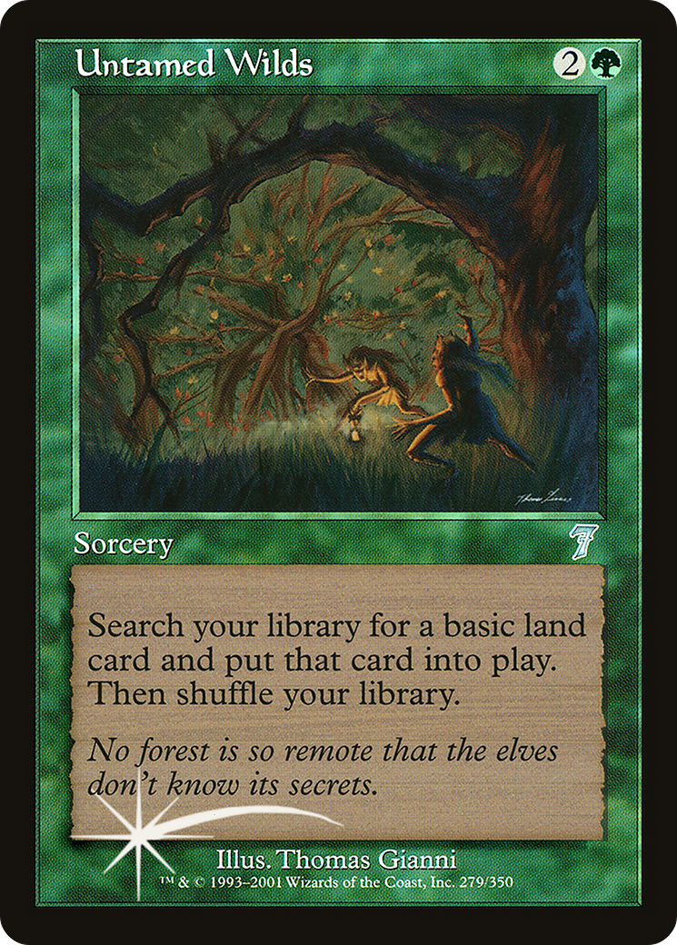 Untamed Wilds (7ED-279) - 7th Edition