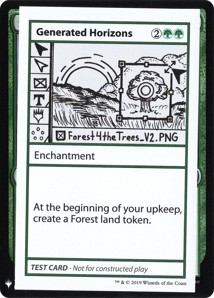 Generated Horizons (CMB1-) - Mystery Booster Playtest Cards 2019