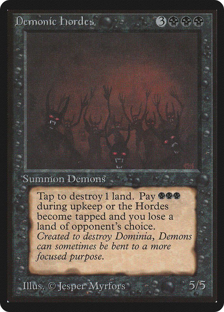 Demonic Hordes (LEB-) - Limited Edition Beta