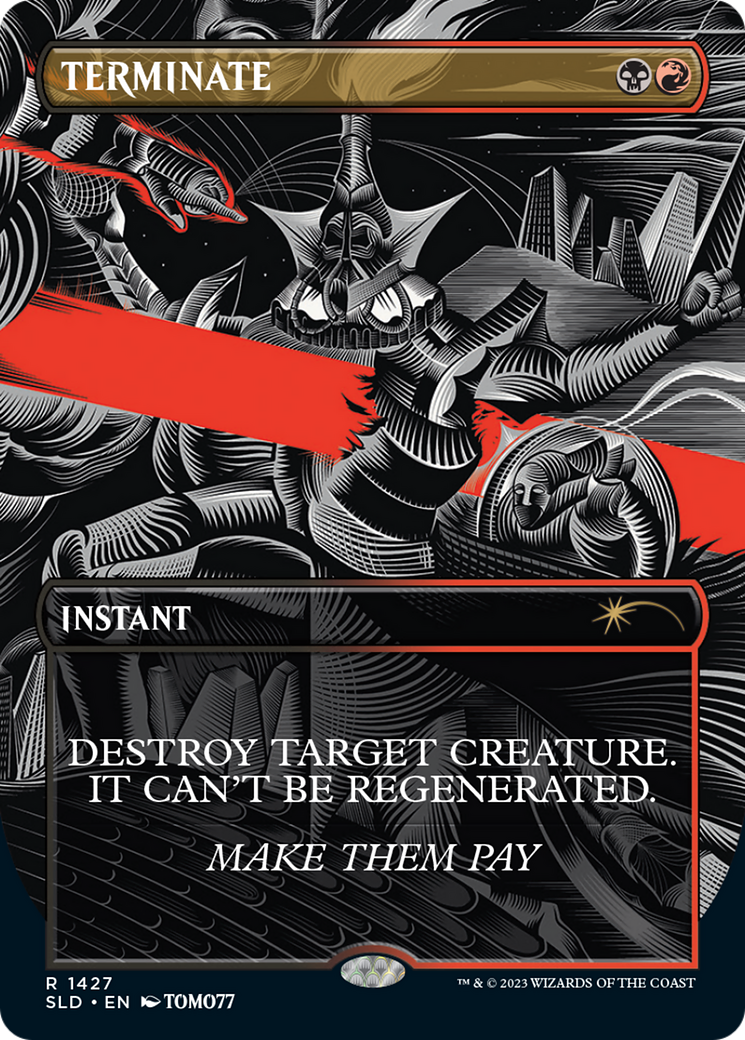 Terminate [Secret Lair Drop Series] | The CG Realm