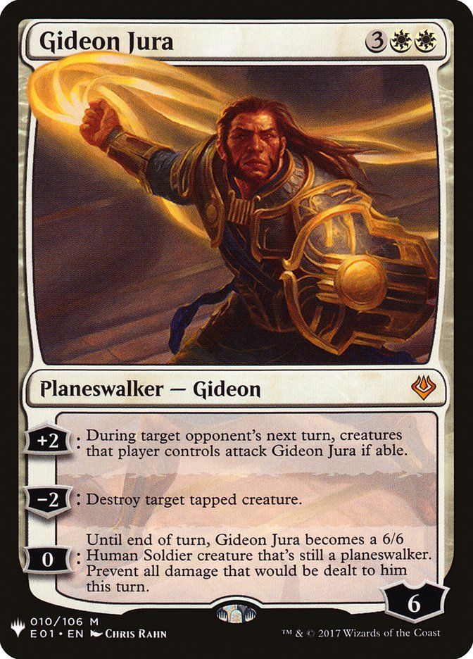 Gideon Jura [Mystery Booster] | The CG Realm