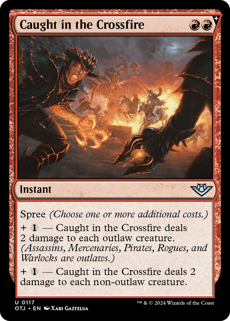 Caught in the Crossfire [Outlaws of Thunder Junction] | The CG Realm