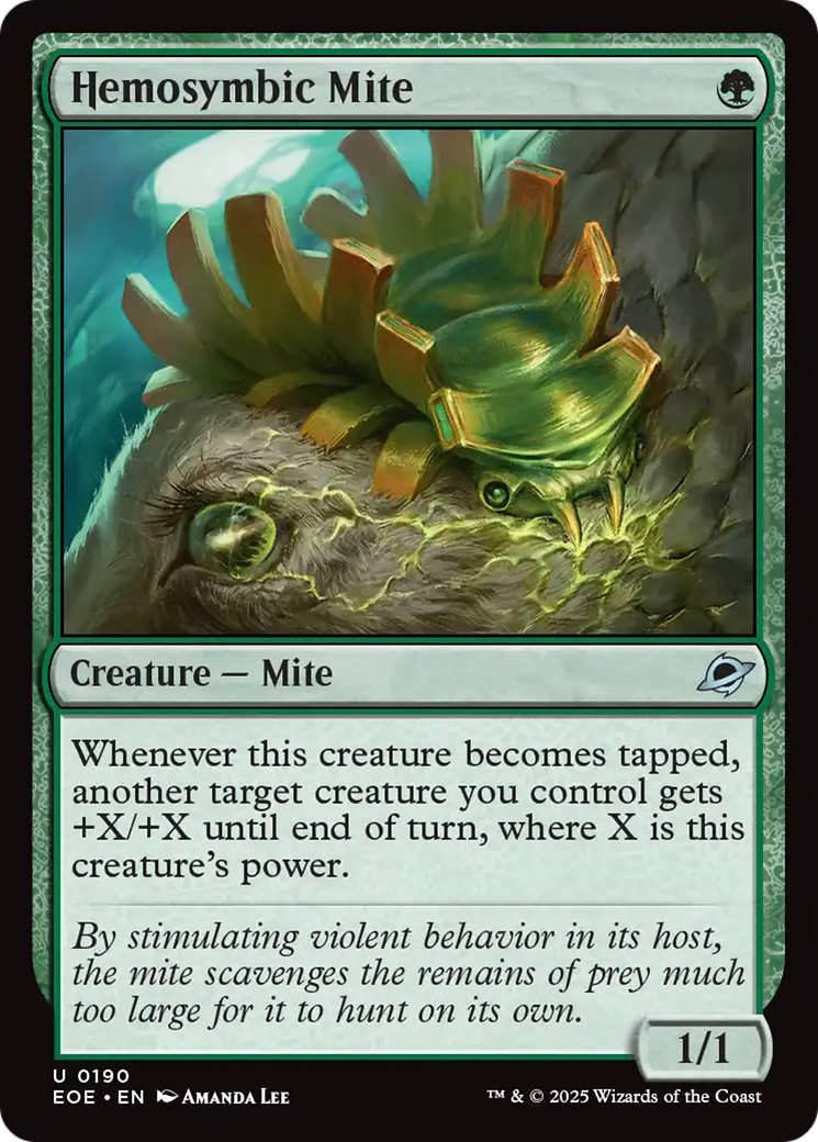 Hemosymbic Mite [Edge of Eternities] | The CG Realm