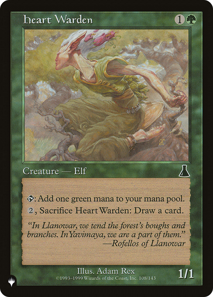 Heart Warden [The List] | The CG Realm