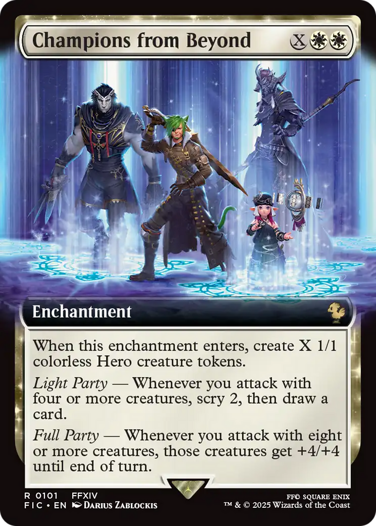 Champions from Beyond (Extended Art) [FINAL FANTASY Commander] | The CG Realm
