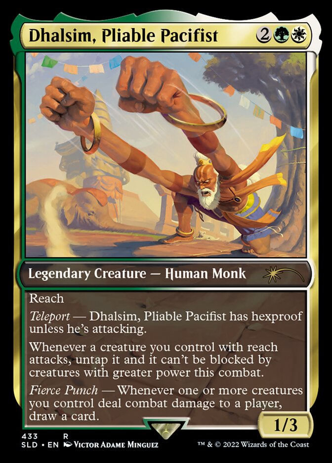 Dhalsim, Pliable Pacifist [Secret Lair Drop Series] | The CG Realm