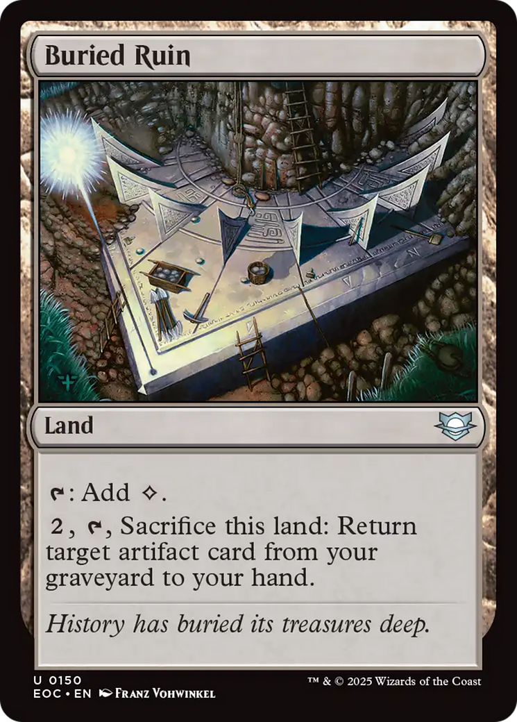 Buried Ruin [Edge of Eternities Commander] | The CG Realm