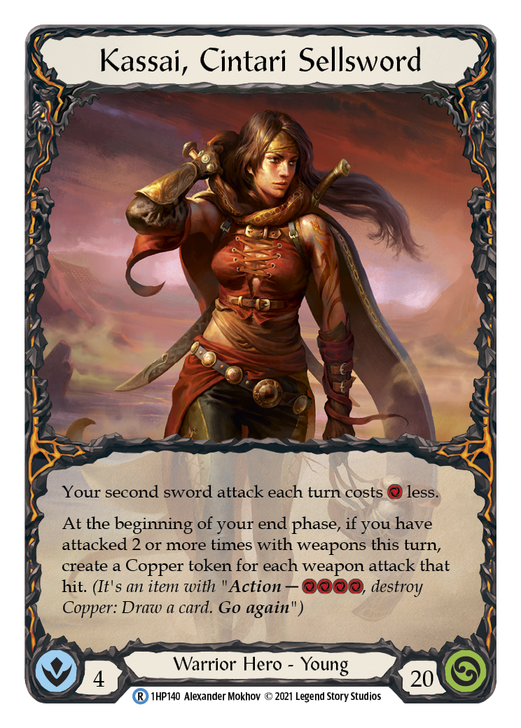Kassai, Cintari Sellsword [1HP140] (History Pack 1) | The CG Realm