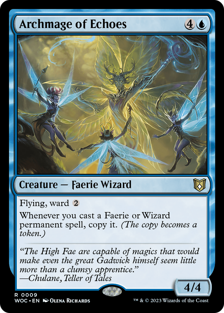 Archmage of Echoes [Wilds of Eldraine Commander] | The CG Realm