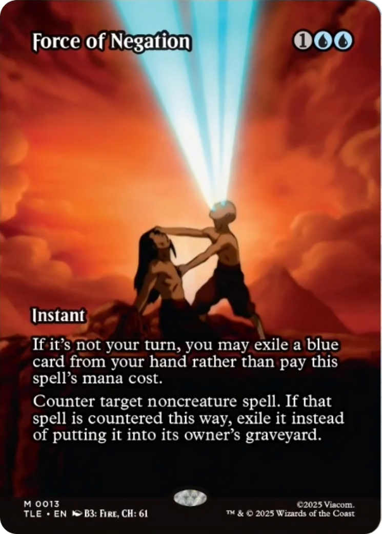 Force of Negation (Borderless) [Avatar: The Last Airbender: Eternal-Legal] | The CG Realm