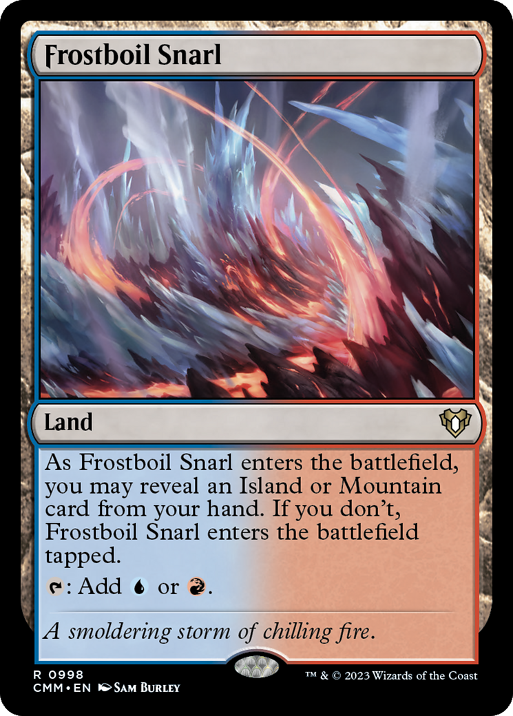 Frostboil Snarl [Commander Masters] | The CG Realm