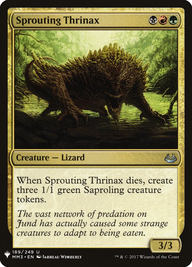 Sprouting Thrinax [Mystery Booster] | The CG Realm