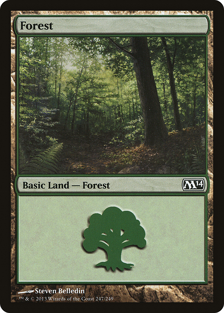 Forest (247) (M14-247) - Magic 2014
