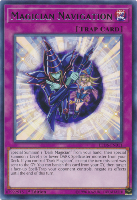 Magician Navigation [LED6-EN011] Rare | The CG Realm