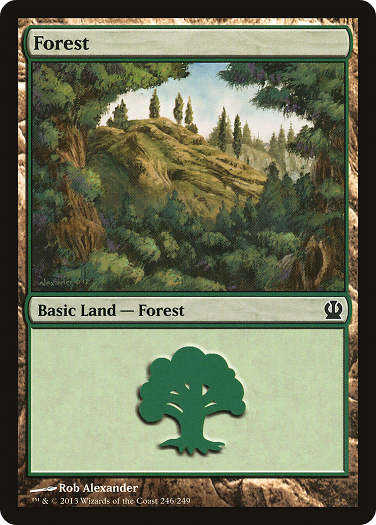 Forest (246) (THS-246) - Theros