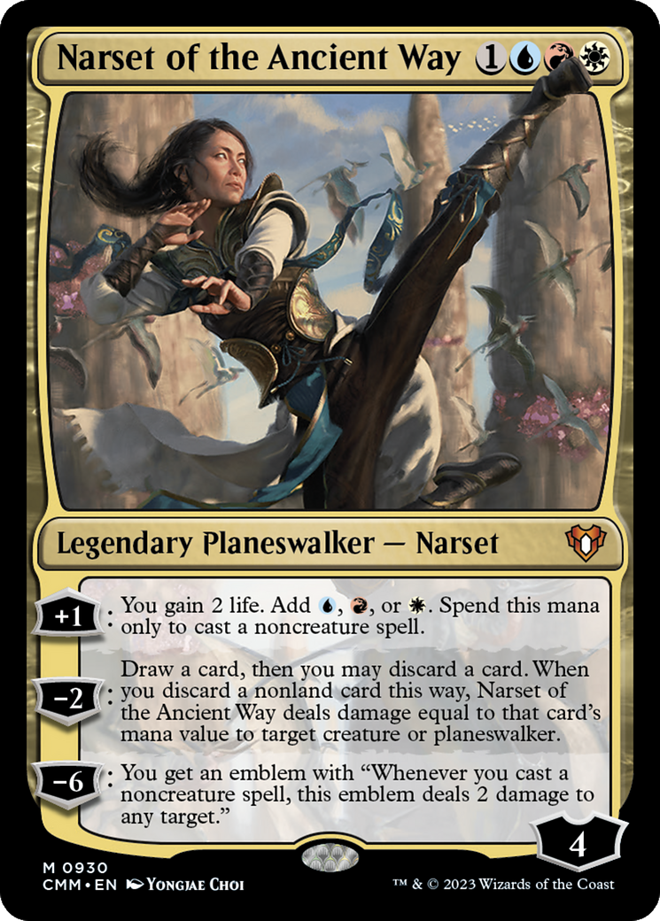 Narset of the Ancient Way [Commander Masters] | The CG Realm