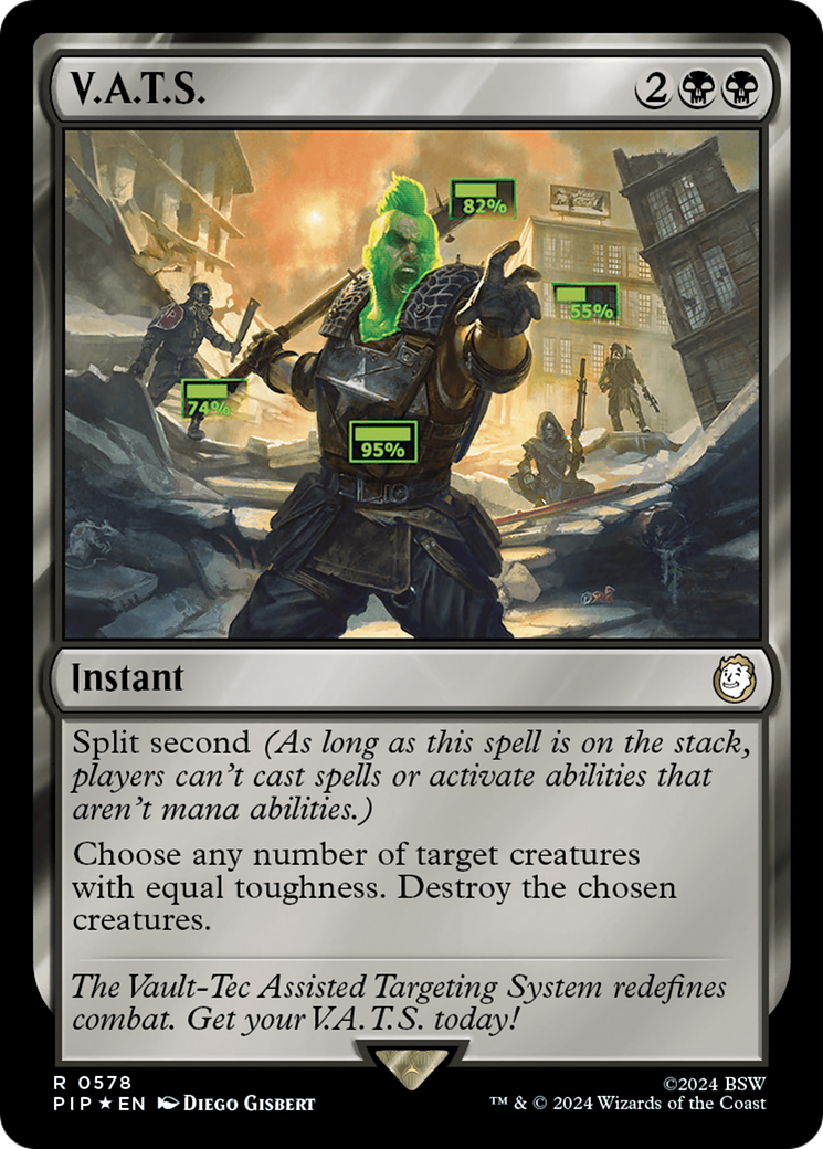 V.A.T.S. (Surge Foil) [Fallout] | The CG Realm