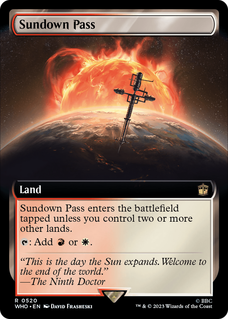 Sundown Pass (Extended Art) [Doctor Who] | The CG Realm