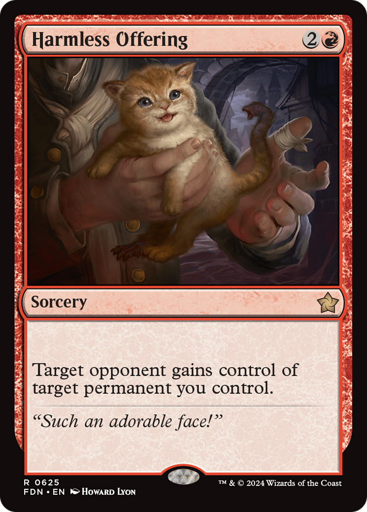Harmless Offering [Foundations] | The CG Realm