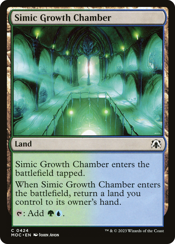 Simic Growth Chamber [March of the Machine Commander] | The CG Realm
