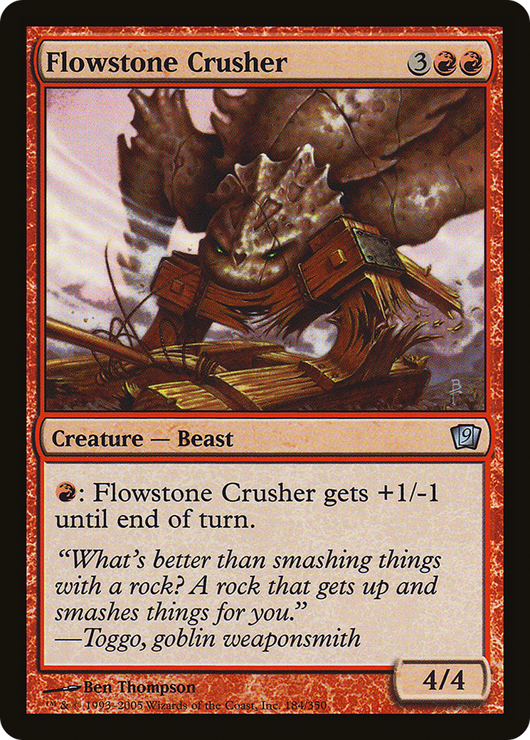 Flowstone Crusher (9ED-184) - 9th Edition