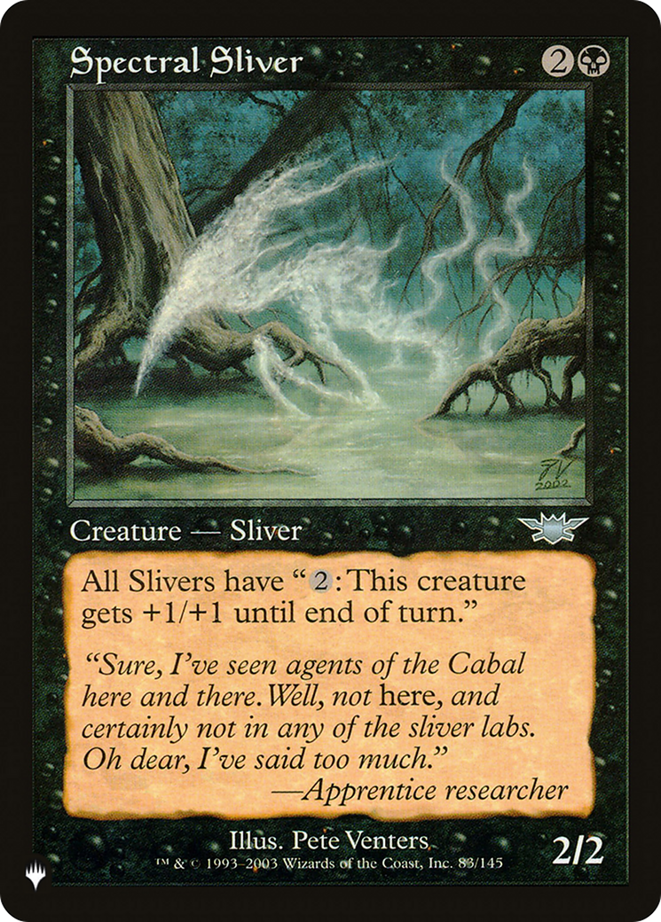 Spectral Sliver [The List] | The CG Realm