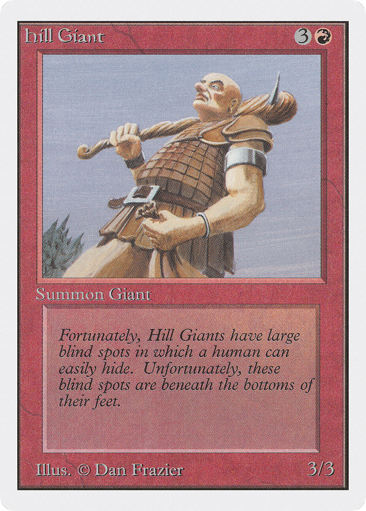 Hill Giant (2ED-) - Unlimited Edition