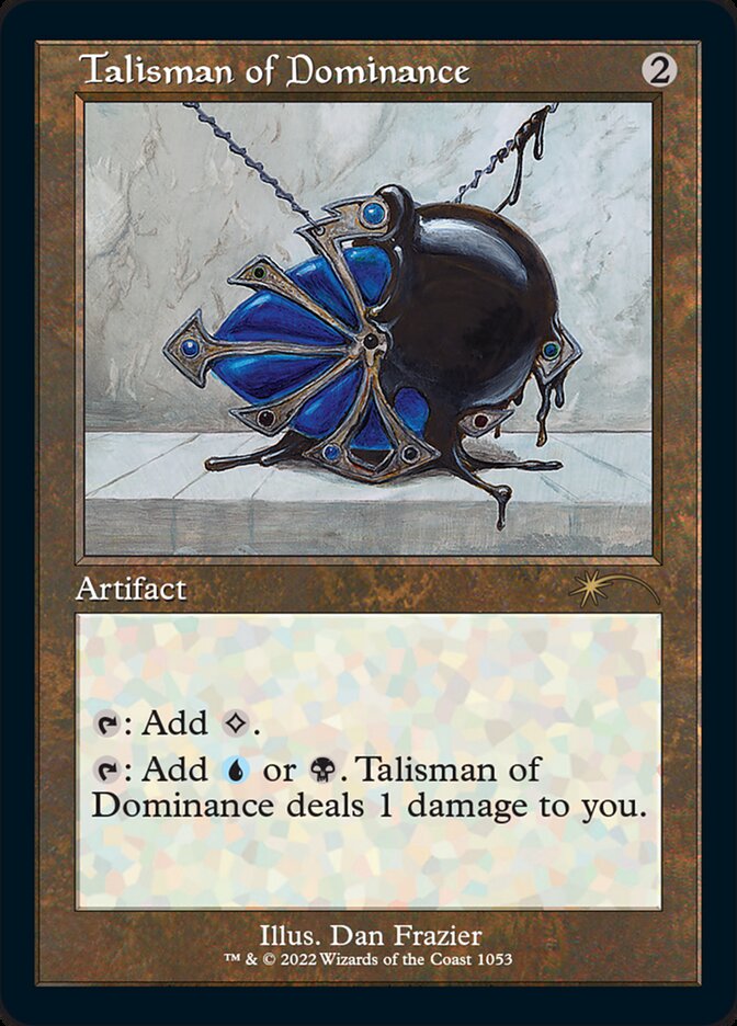 Talisman of Dominance (Foil Etched) [Secret Lair Drop Series] | The CG Realm
