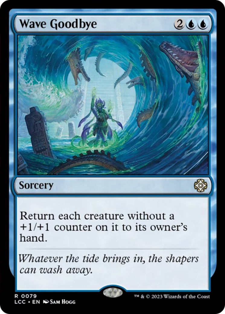 Wave Goodbye [The Lost Caverns of Ixalan Commander] | The CG Realm