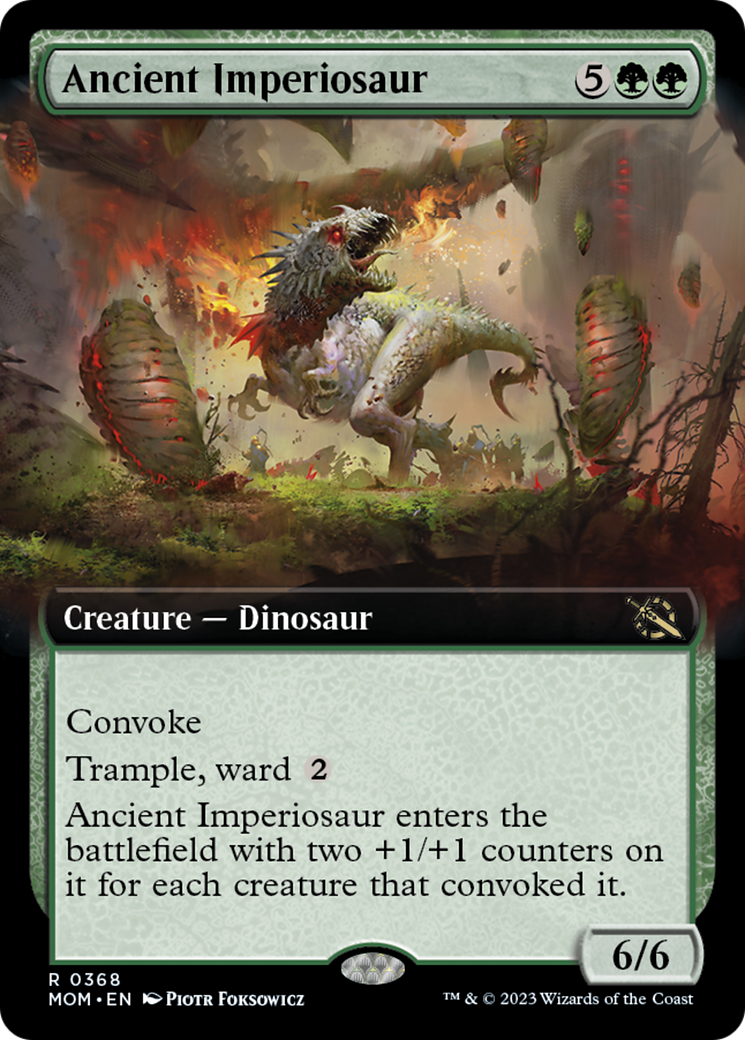 Ancient Imperiosaur (Extended Art) [March of the Machine] | The CG Realm
