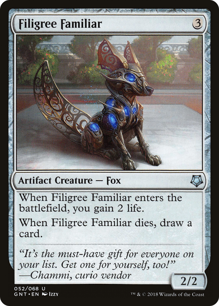 Filigree Familiar (GNT-052) - Game Night