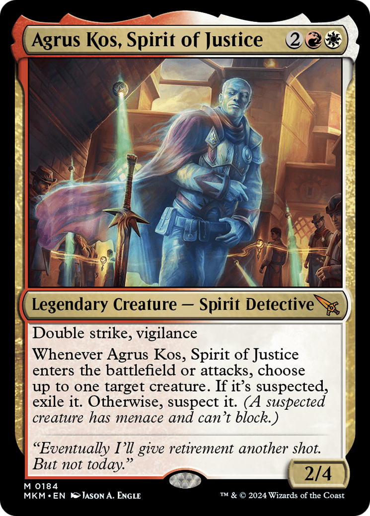 Agrus Kos, Spirit of Justice [Murders at Karlov Manor] | The CG Realm