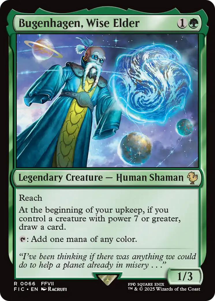 Bugenhagen, Wise Elder [FINAL FANTASY Commander] | The CG Realm