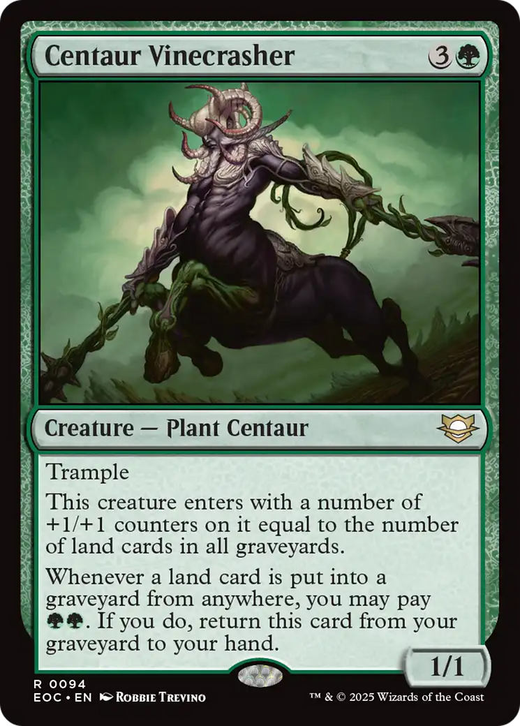 Centaur Vinecrasher [Edge of Eternities Commander] | The CG Realm