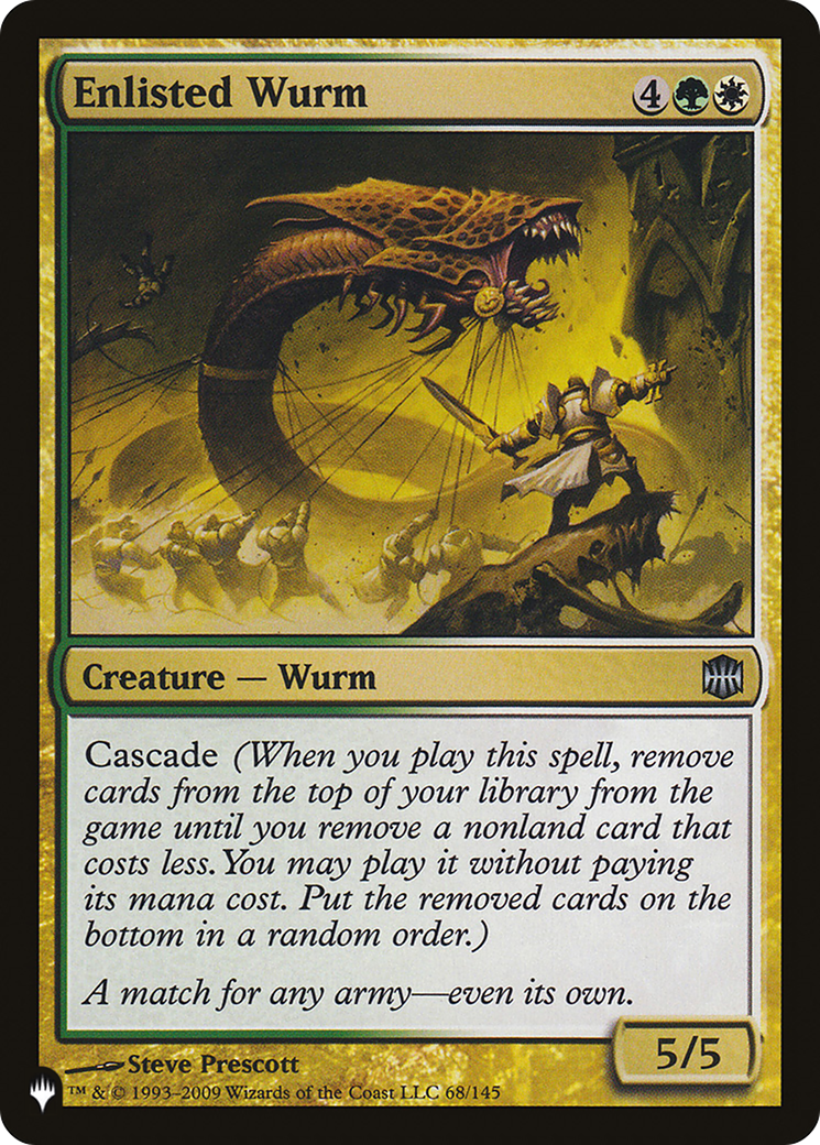 Enlisted Wurm [The List] | The CG Realm