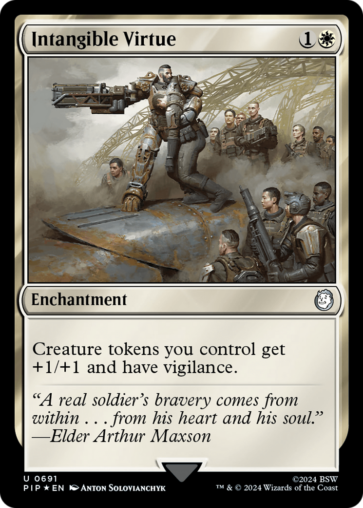 Intangible Virtue (Surge Foil) [Fallout] | The CG Realm