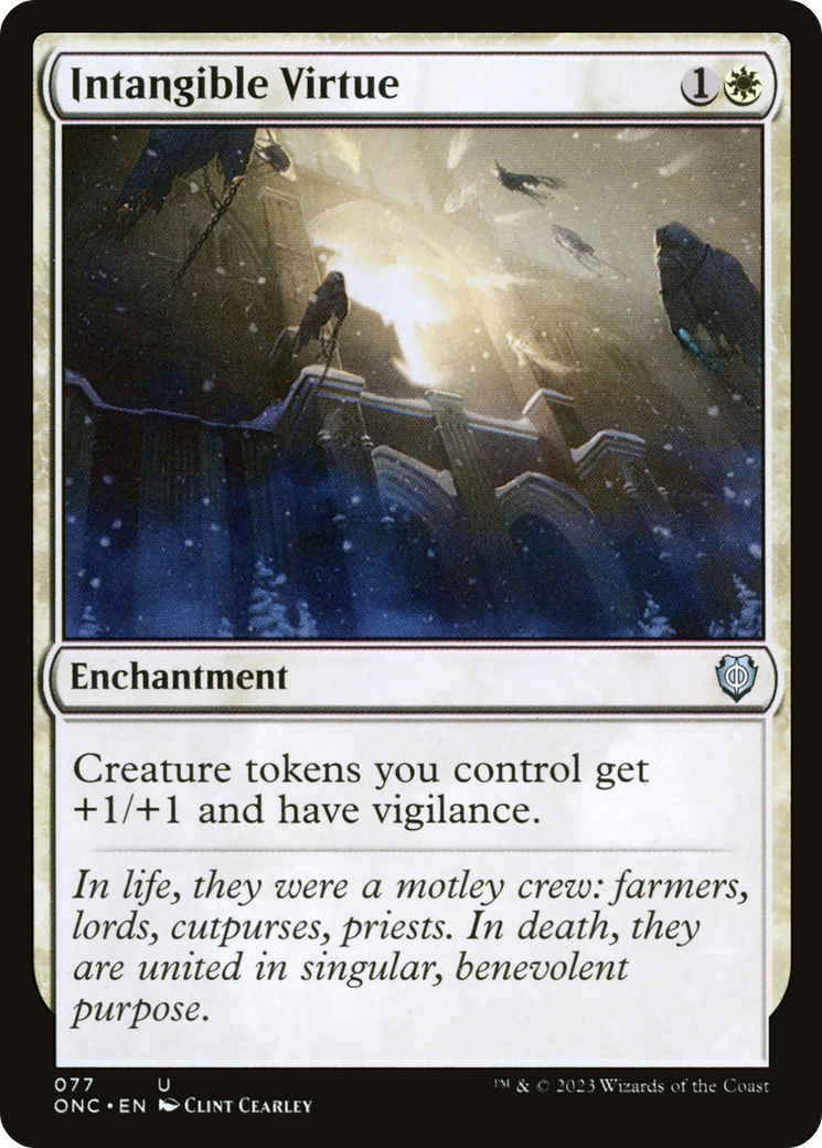 Intangible Virtue [Phyrexia: All Will Be One Commander] | The CG Realm