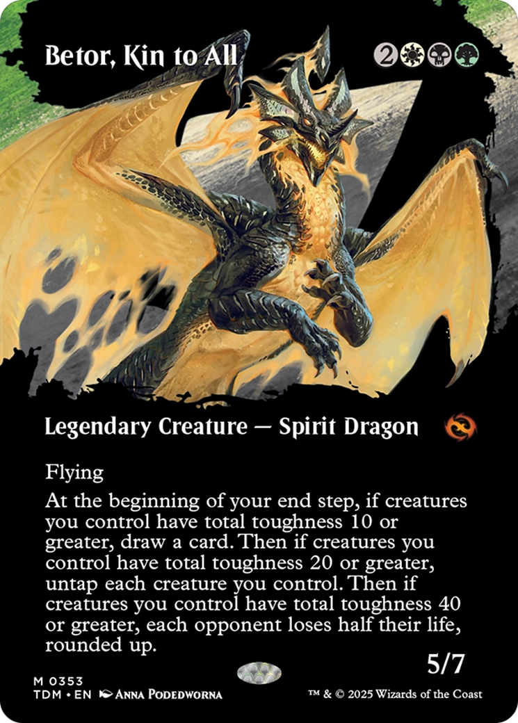 Betor, Kin to All (Borderless) [Tarkir: Dragonstorm] | The CG Realm