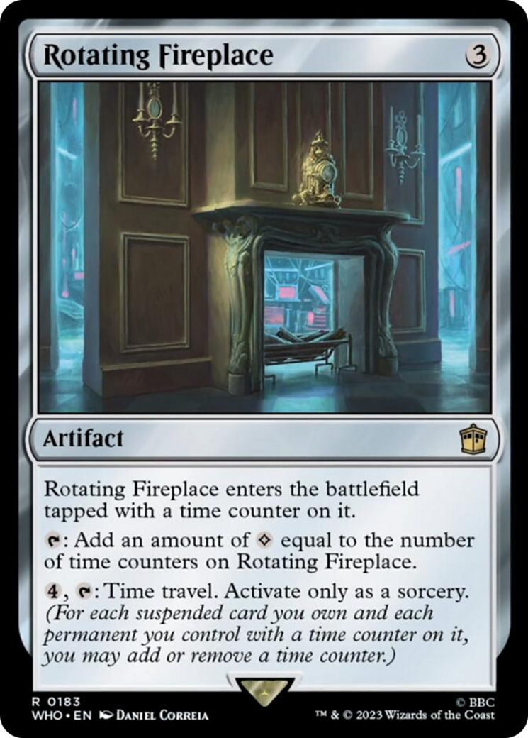 Rotating Fireplace [Doctor Who] | The CG Realm