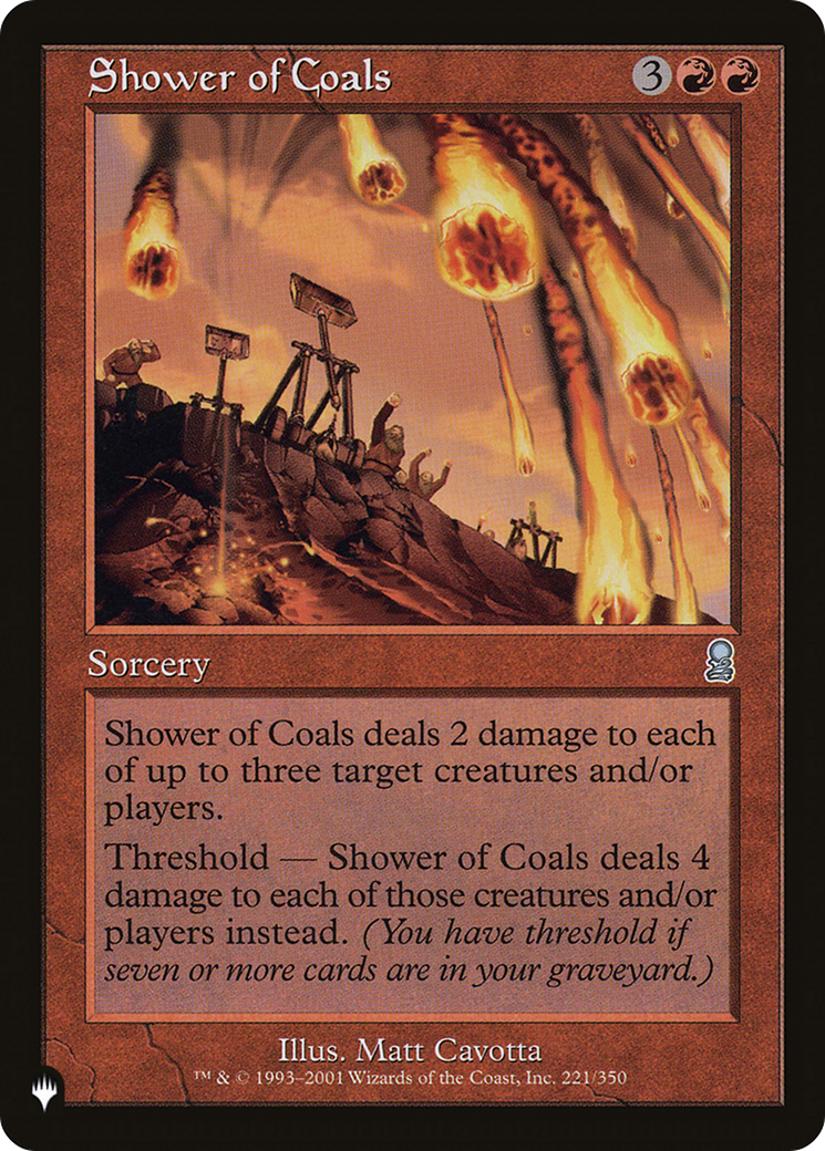 Shower of Coals [The List] | The CG Realm